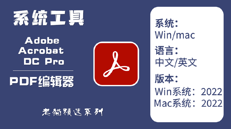 Adobe Acrobat DC pro 2024版